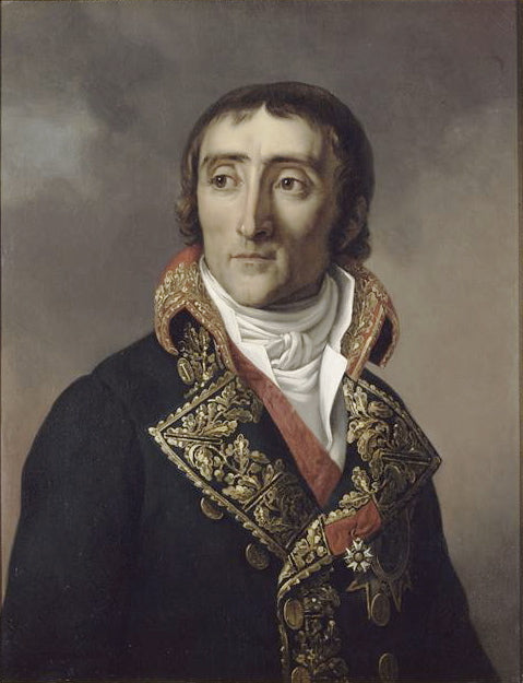 Admiral Eustache Bruix, vintage artwork by Jean-Baptiste Paulin Guerin, 12x8" (A4) Poster