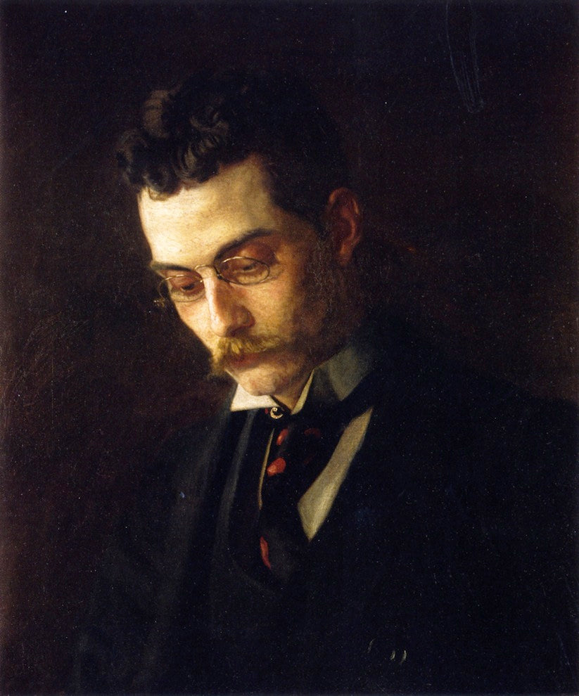 Francis J. Ziegler, vintage artwork by Thomas Eakins, 12x8" (A4) Poster