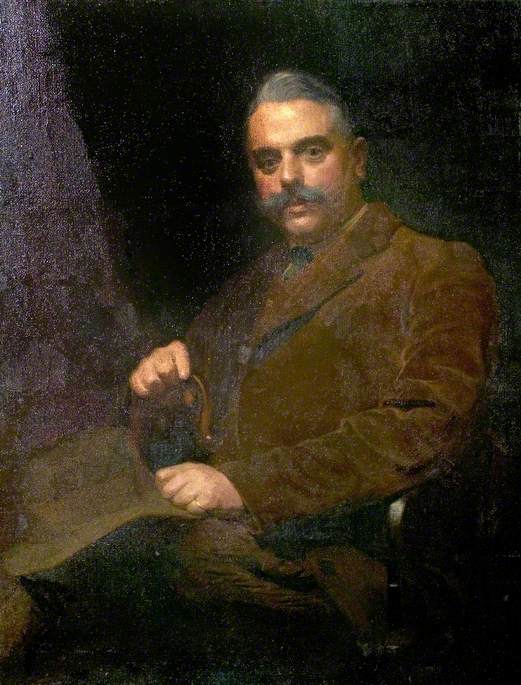 Alfred E. Goodey by Ernest Townsend,16x12(A3) Poster