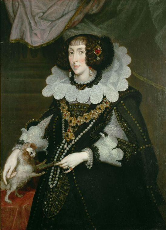 Erzherzogin Maria Anna,  Kurfürstin von Bayern, vintage artwork by Joachim von Sandrart, 12x8" (A4) Poster