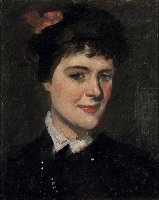 The Artist's Wife, Jeanne Morel by Rupert Bunny,A3(16x12")Poster