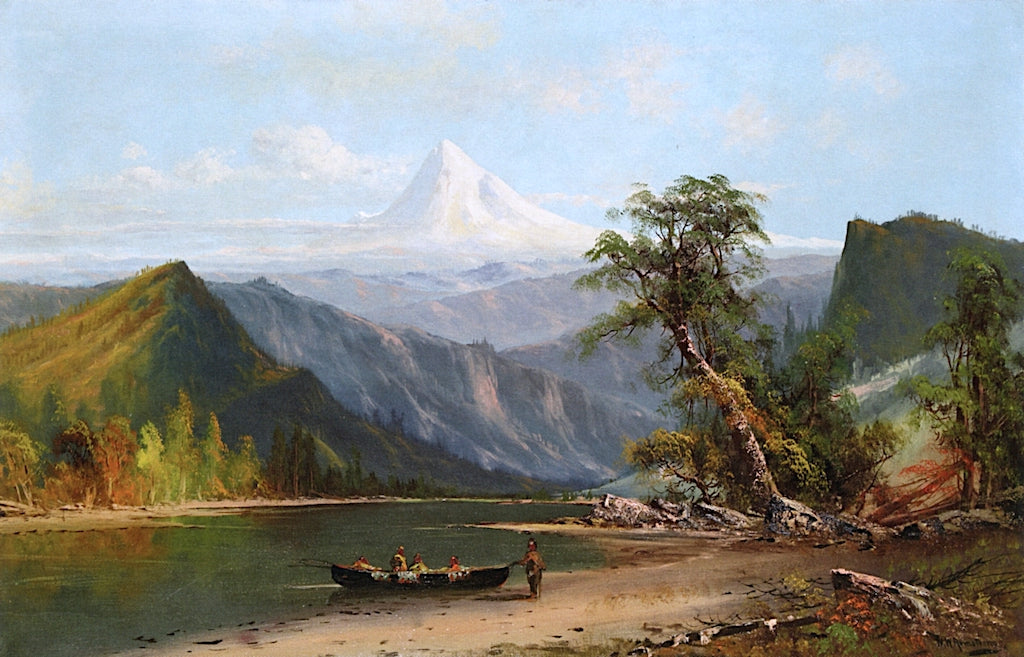  Base of a Snow Covered Mountain by William Weaver Armstrong,A3(16x12")Poster