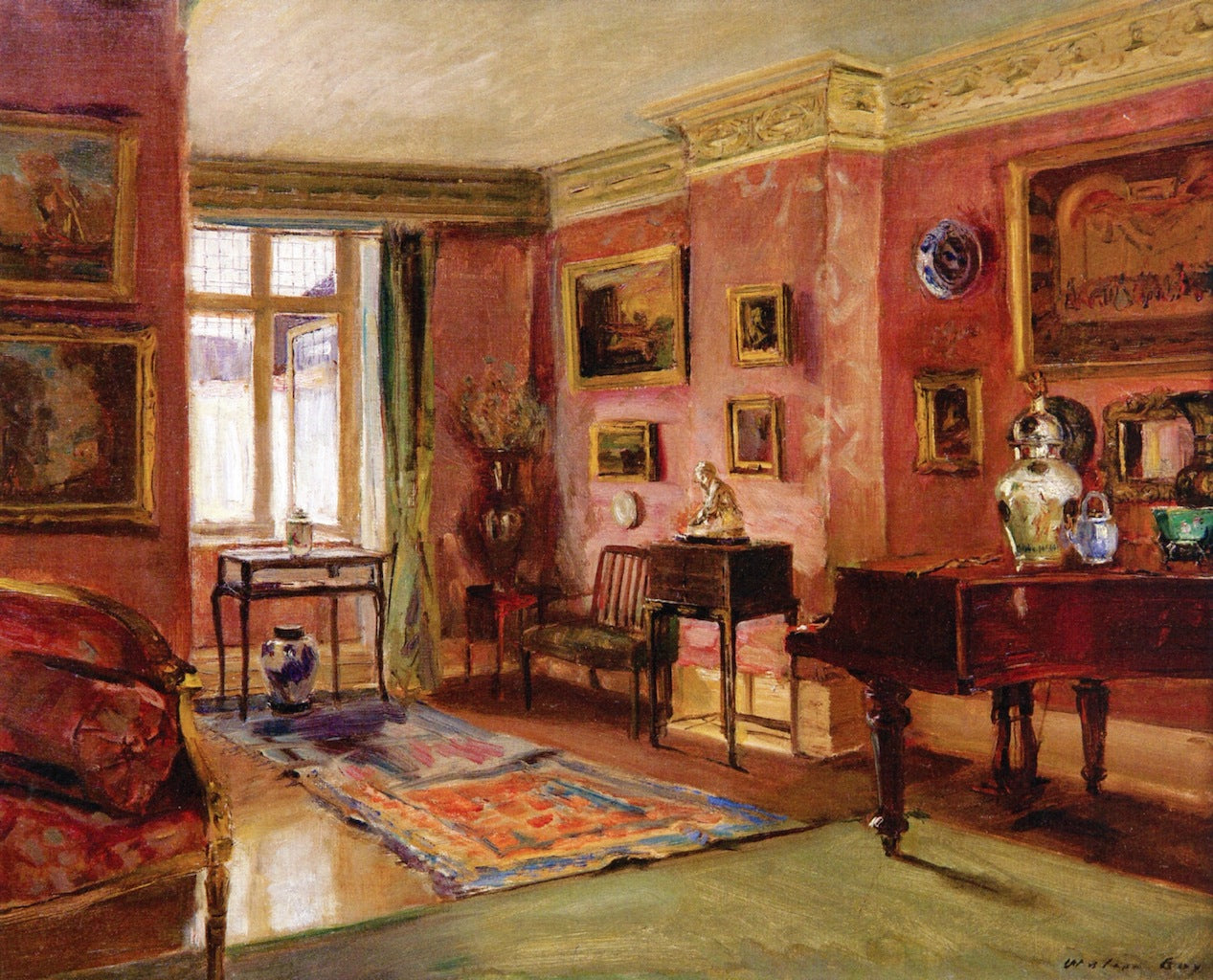 The Front Parlor by Walter Gay,A3(16x12")Poster