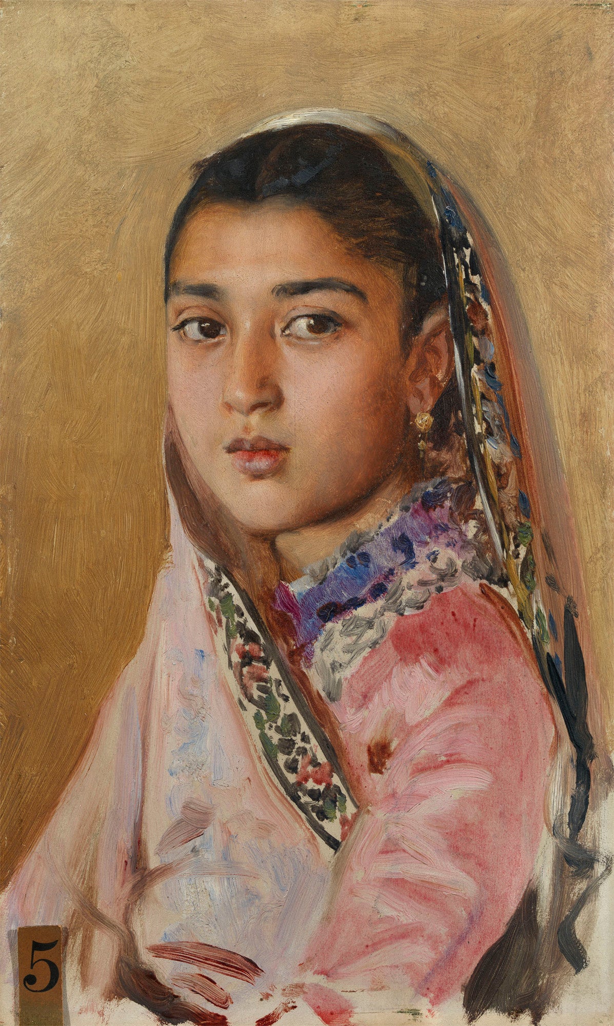 Sirinbai Ardeshir, vintage artwork by Rudolph Swoboda, A3 (16x12") Poster Print