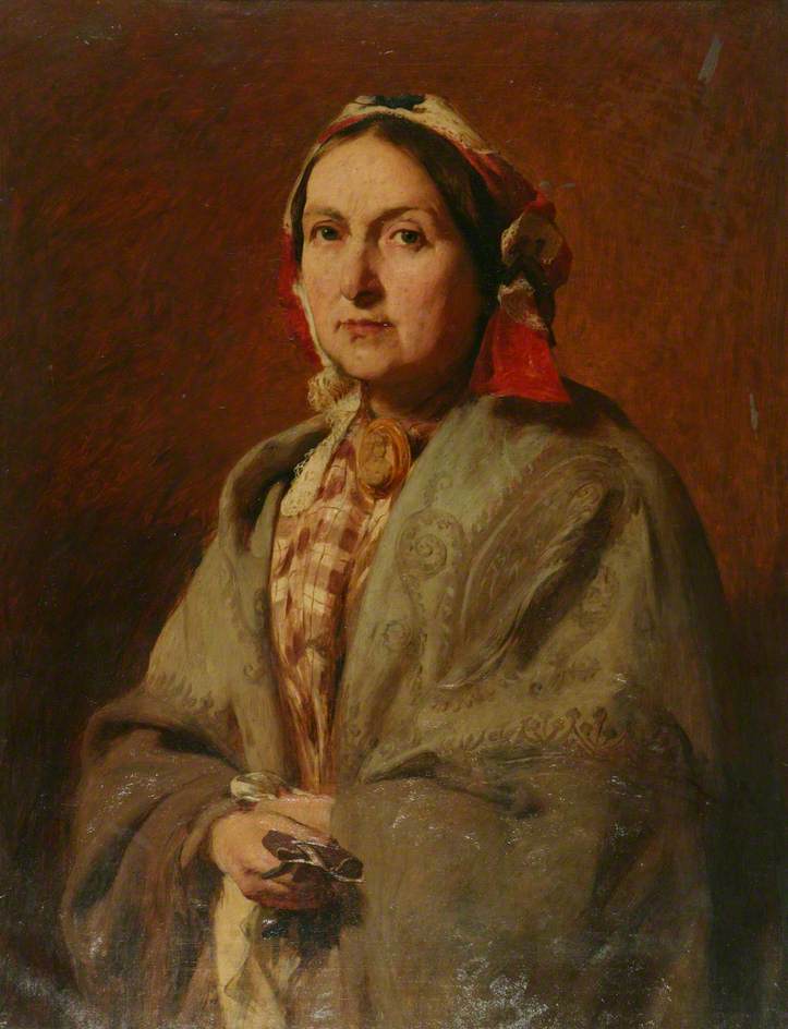 Mrs Robert Mackay, vintage artwork by Sir William Quiller Orchardson, 12x8" (A4) Poster