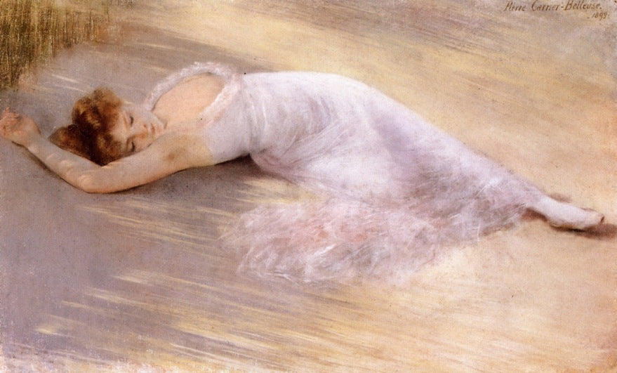 Rest on a Dune by Pierre Carrier-Belleuse,A3(16x12")Poster