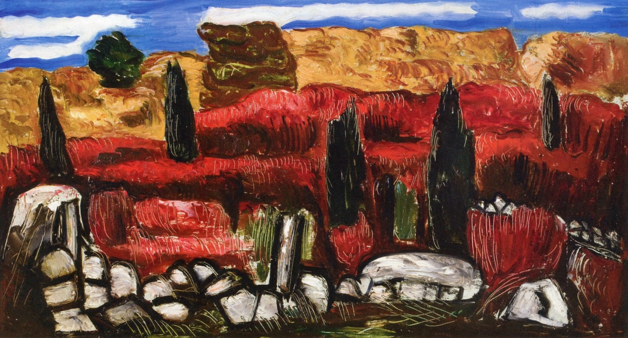 Dogtown by Marsden Hartley,16x12(A3) Poster