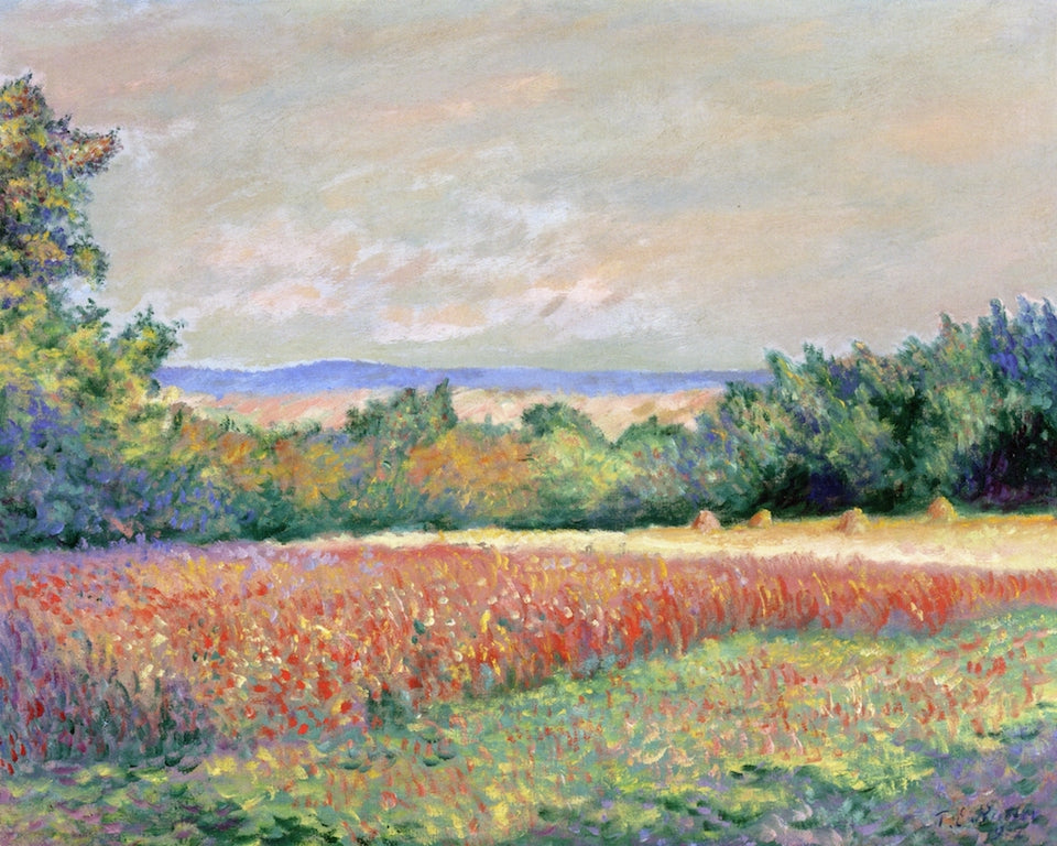 Les Deserts, Giverny by Theodore Earl Butler,A3(16x12")Poster