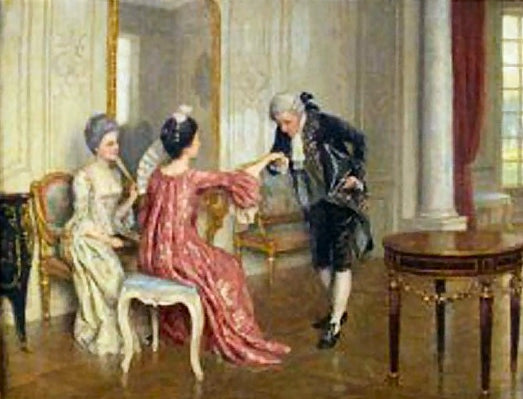 Interior Of A Drawing Room by Charles Haigh Wood,A3(16x12")Poster