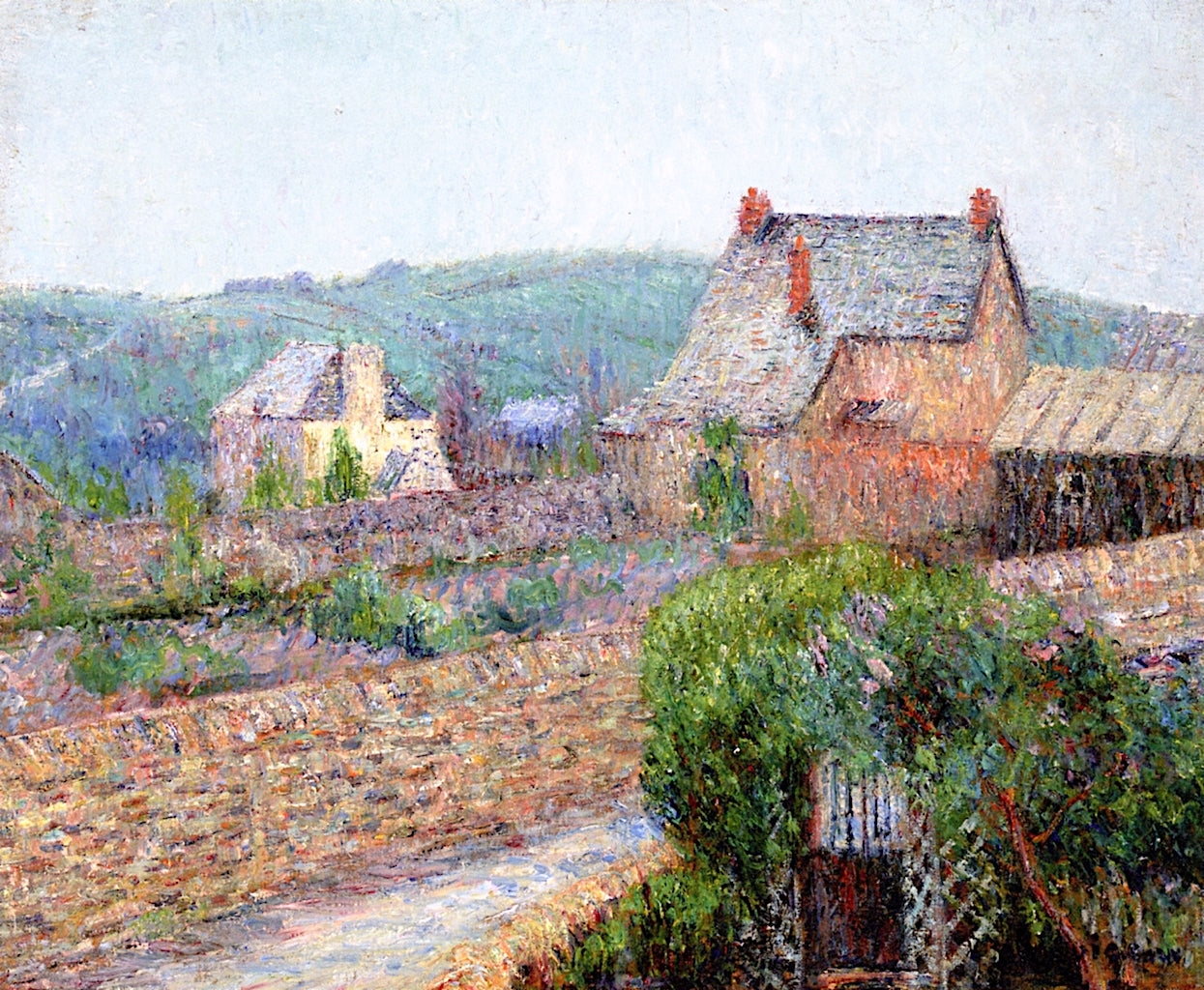 Arround Osny, near Pontoise by Gustave Loiseau,A3(16x12")Poster