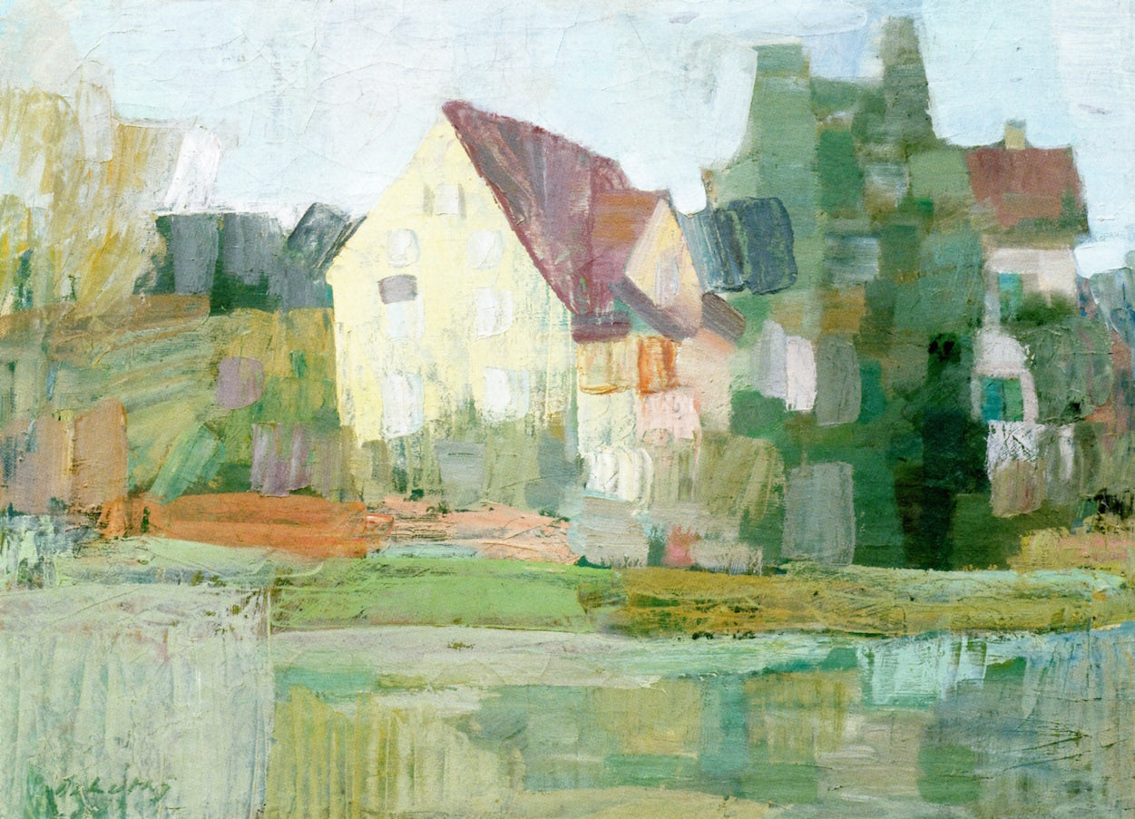 House in Küsnacht by Oscar Wilhelm Lüthy,16x12(A3) Poster