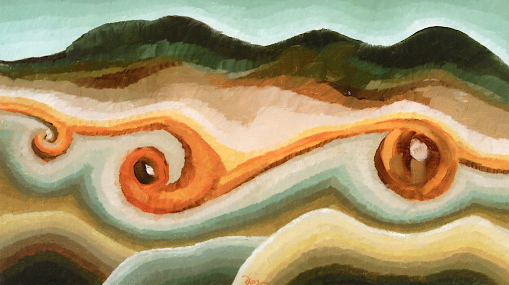 Canandaigua Outlet, Oaks Corner by Arthur Dove,16x12(A3) Poster