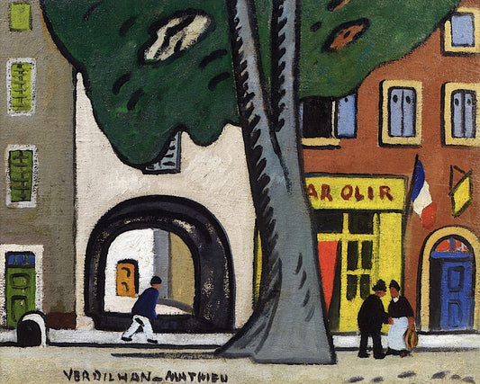 Bar Olir, vintage artwork by Louis Mathieu Verdilhan, 12x8" (A4) Poster
