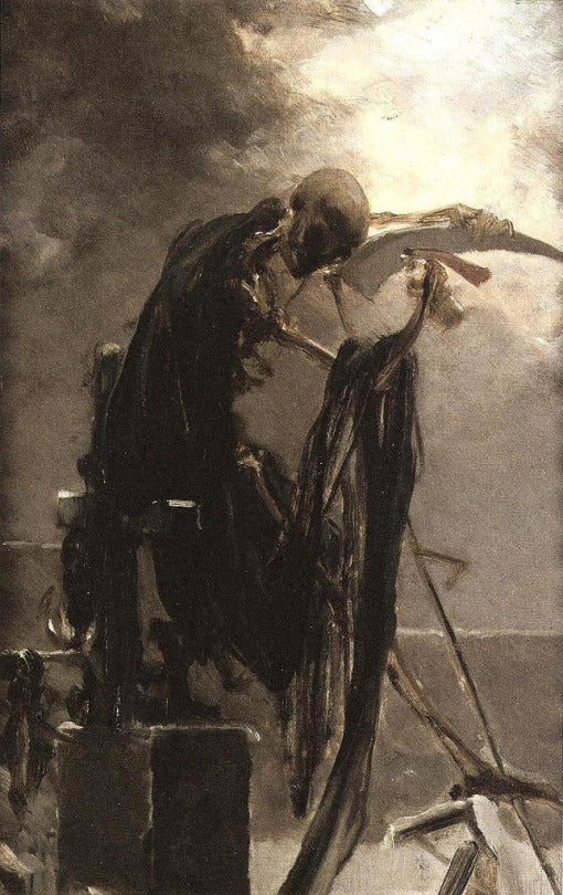 Allegory of Death by Maxmillian Pirner,A3(16x12")Poster