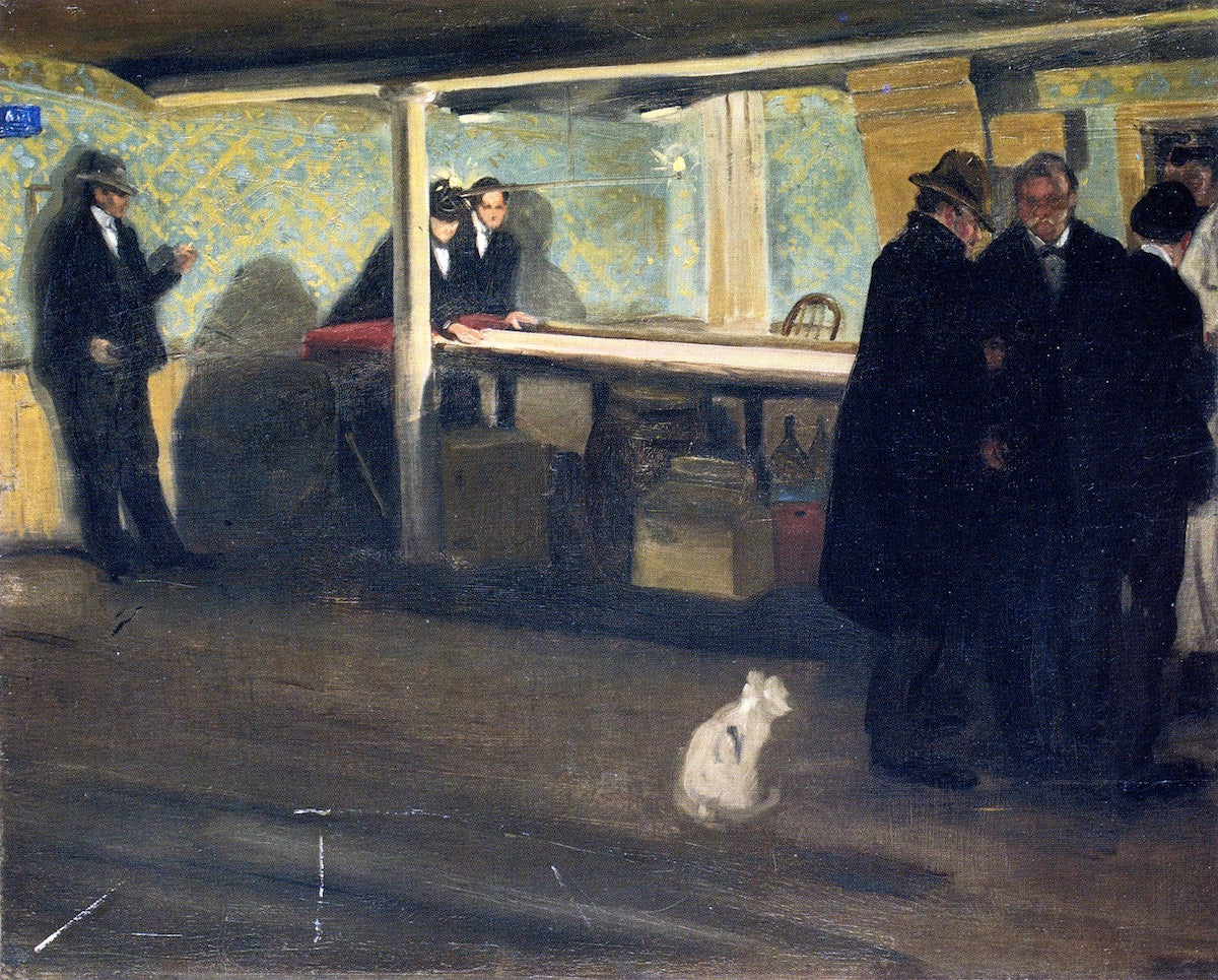 Evening at the Club by Alfred Henry Maurer,A3(16x12")Poster