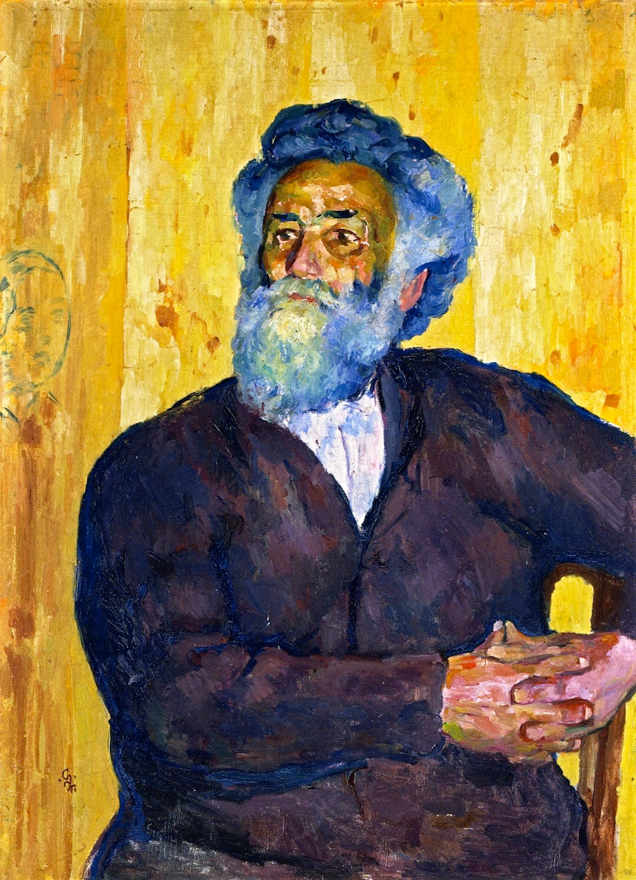 Farmer from Bergell by Giovanni Giacometti,A3(16x12")Poster