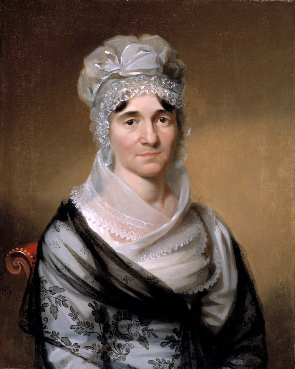 Mrs. John Cockey, III, vintage artwork by Philip Tilyard, 12x8" (A4) Poster