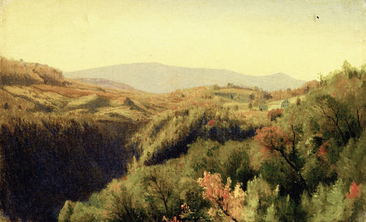 Kauterseill Clove, vintage artwork by Jervis McEntee, 12x8" (A4) Poster