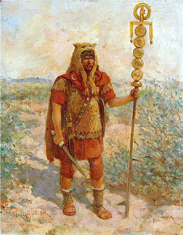 Roman Standard-Bearer by Amedee  Forestier,A3(16x12")Poster