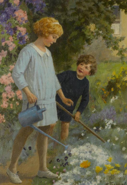 The Under-Gardener by Percy Tarrant,16x12(A3) Poster