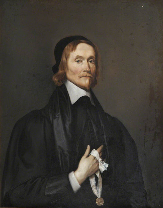 Richard Steward (1593?–1651), vintage artwork by Adriaen Hanneman, 12x8" (A4) Poster