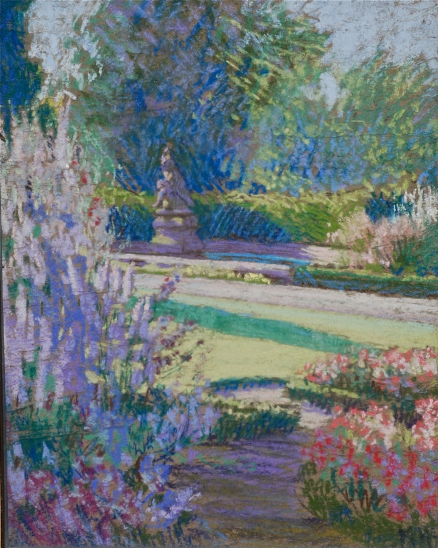 e New Garden, Glamis Castle, Scotland by Mary Helen Carlisle,A3(16x12")Poster
