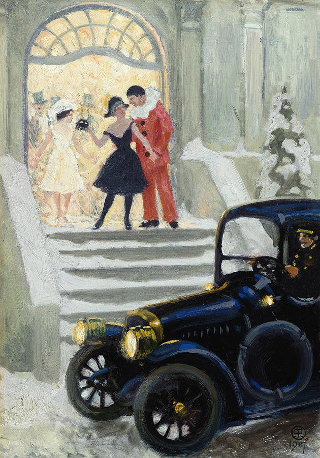After the Ball by Paul-Gustave Fischer,A3(16x12")Poster