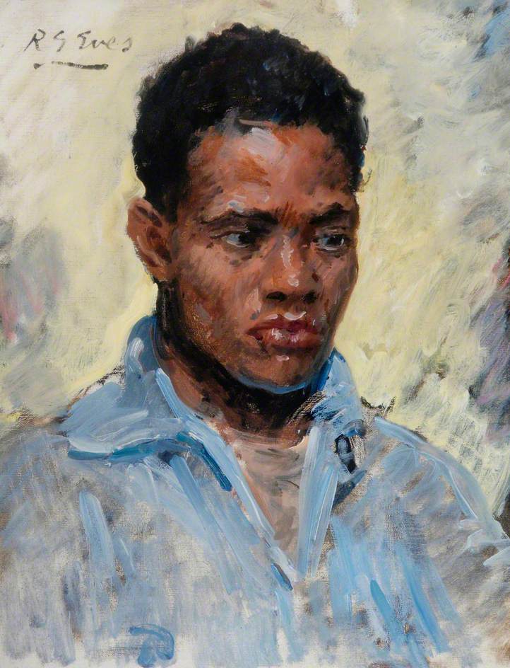 African Portrait No.2 by Reginald Grenville Eves,16x12(A3) Poster