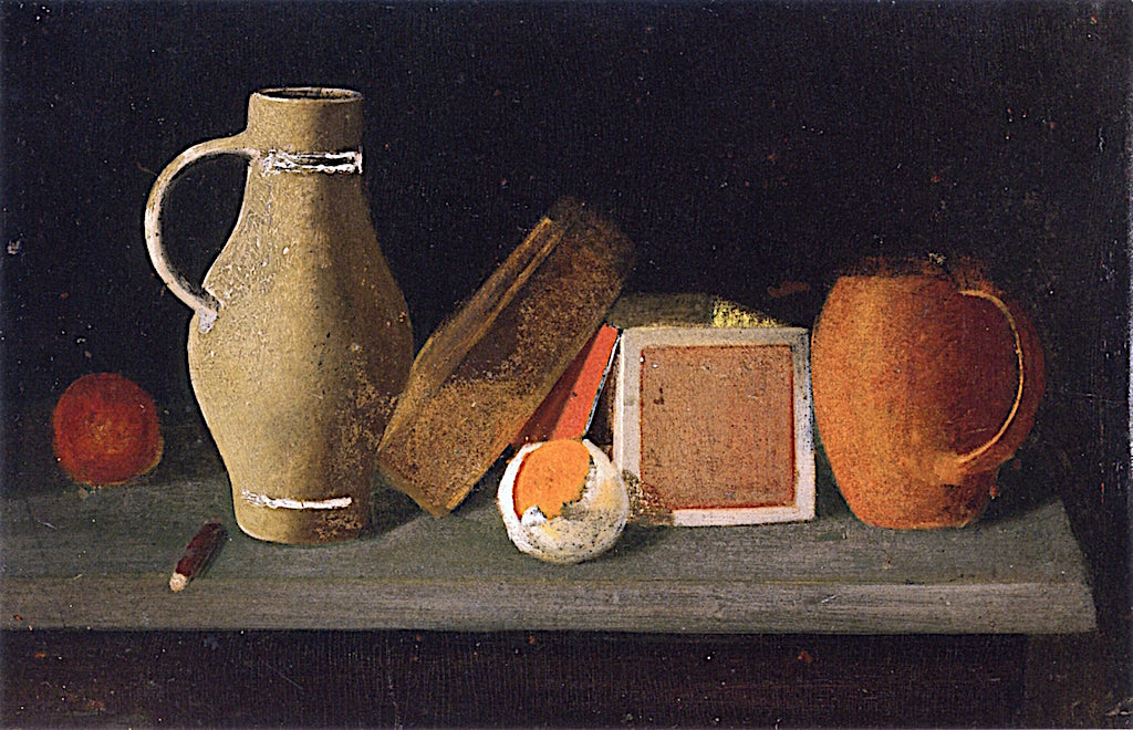 Jug, Book, Box and Mug by John Frederick Peto,A3(16x12")Poster