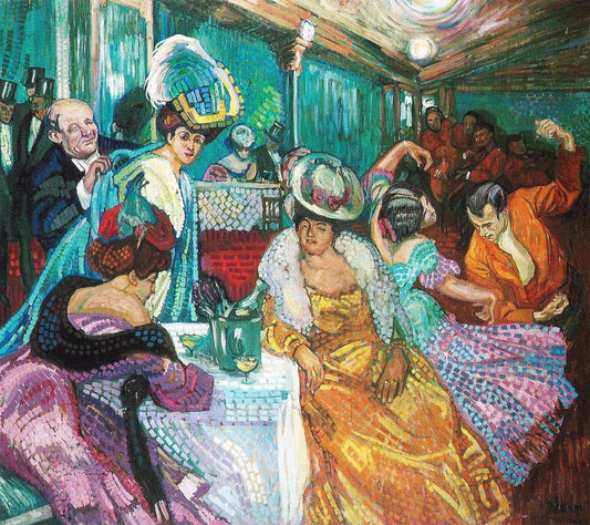 Night Cafe by Axel Torneman,16x12(A3) Poster