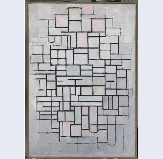 Composition No. IV/Composition 6 by Piet Mondriaan,16x12(A3) Poster