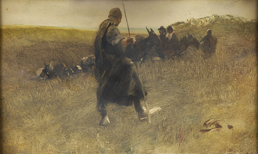 A Group of Riders by Wilhelm Schreuer,A3(16x12")Poster