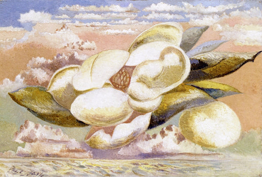 Flight of the Magnolia, vintage artwork by Paul Nash, 12x8" (A4) Poster