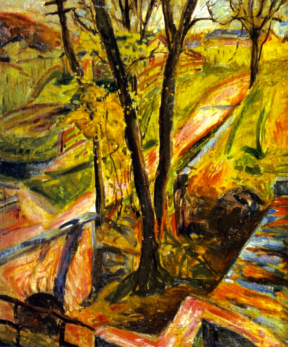 Bridge over Shady Brook by Alfred Henry Maurer,A3(16x12")Poster