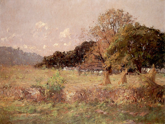 A Cornfield, Autumn Morning by William Forsyth,A3(16x12")Poster