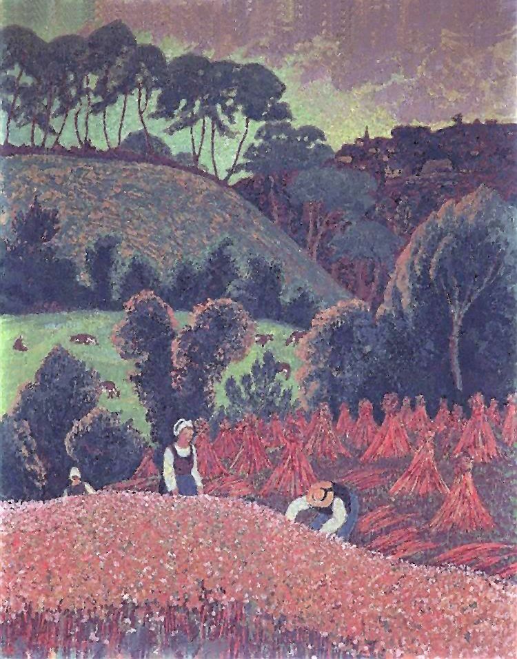 La moisson du sarrazin by Paul Serusier,A3(16x12")Poster