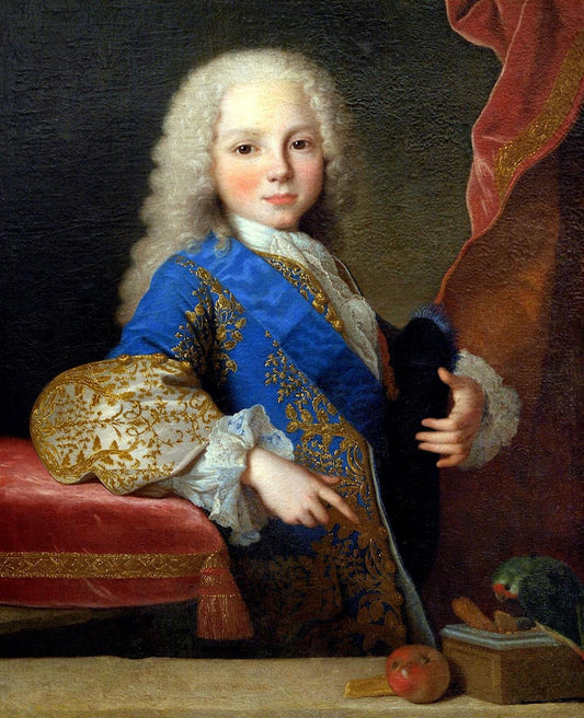 Infante Don Felipe de Parma, vintage artwork by Jean Ranc, 12x8" (A4) Poster