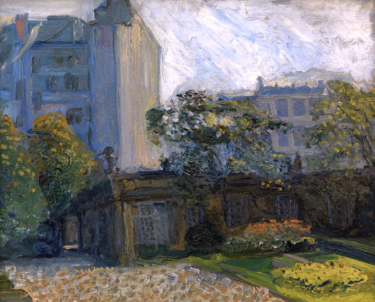 Atrium of Palais Liechtenstein in Vienna by Richard Gerstl,16x12(A3) Poster
