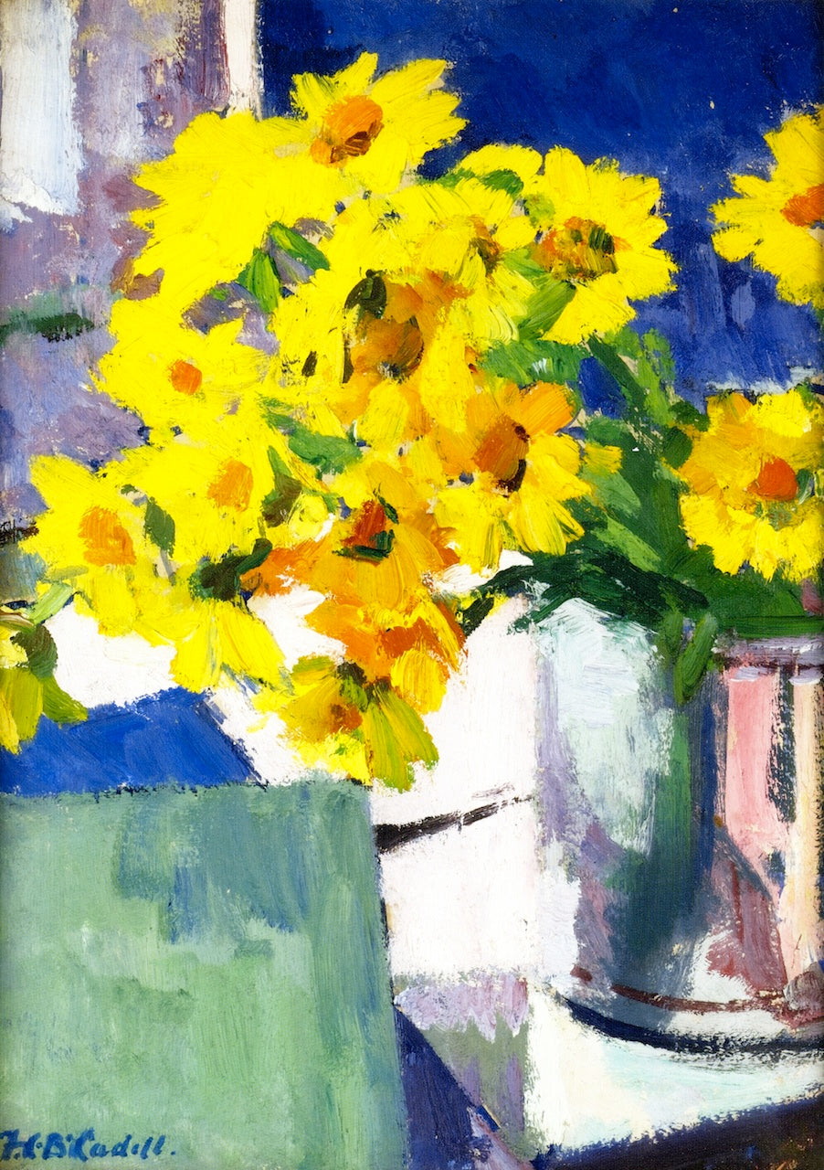 Corn Marigolds by Francis Campbell Boileau (F.C.B.) Cadell,16x12(A3) Poster