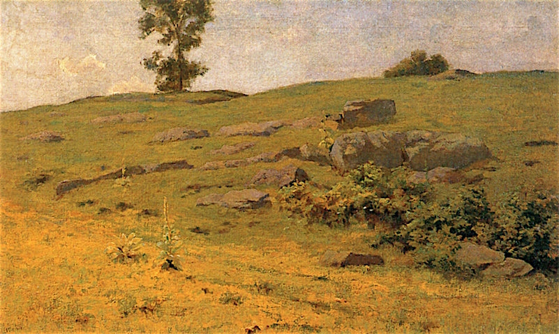 Hillside Boulders by Frederick W. Kost,A3(16x12")Poster
