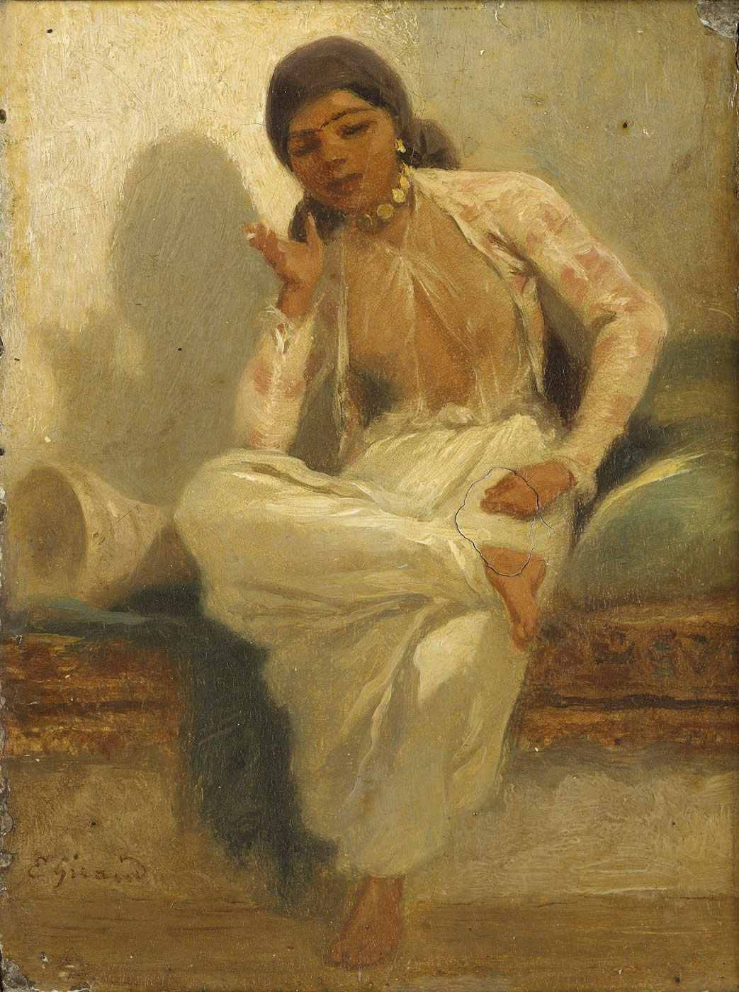 Orientale, vintage artwork by Pierre François Eugène Giraud, A3 (16x12") Poster Print