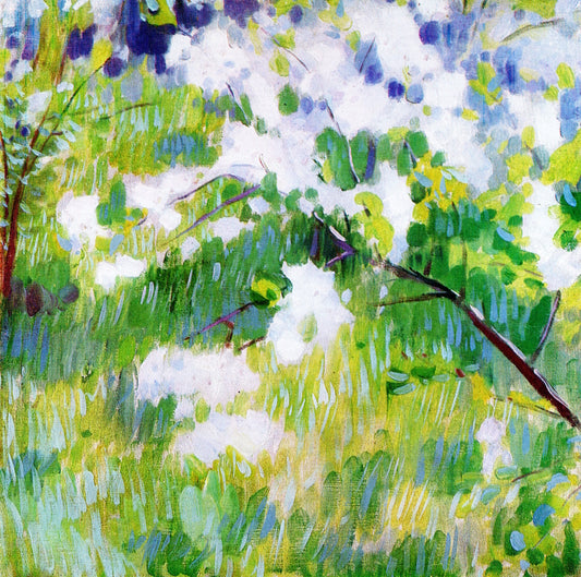 wering Cherry Trees by Viktor Elpidiforovich Borisov-Musatov,A3(16x12")Poster