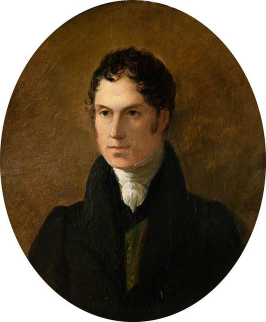 George John James, 5th Earl of Aberdeen, vintage artwork by George Hayter, 12x8" (A4) Poster