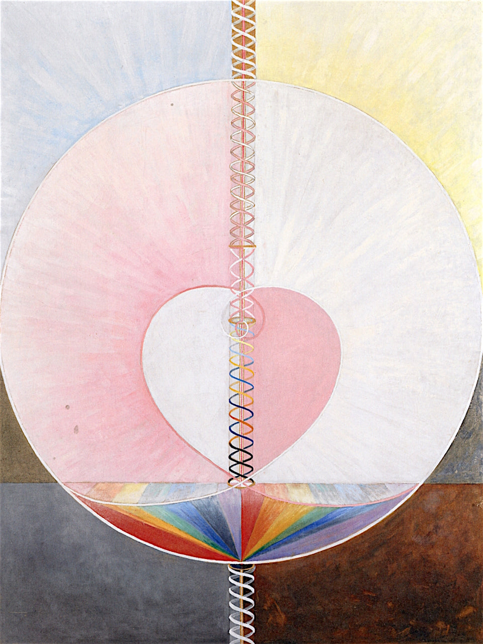 The Dove, No. 01, Group IX/UW, No. 25 by Hilma af Klint,A3(16x12")Poster