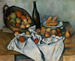 The Basket of Apples, vintage artwork by Paul Cezanne, 12x8" (A4) Poster