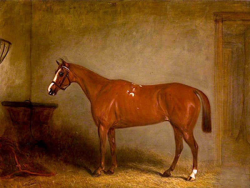 Solomon, Out of King David, vintage artwork by John E. Ferneley, Sr, 12x8" (A4) Poster