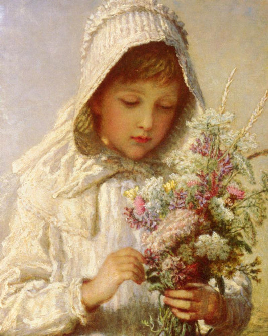 The Month Of September, vintage artwork by Karl Wilhelm Friedrich Bauerle, 12x8" (A4) Poster