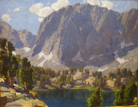 Forth Lake, Big Pine by Edgar Alwyn Payne,16x12(A3) Poster