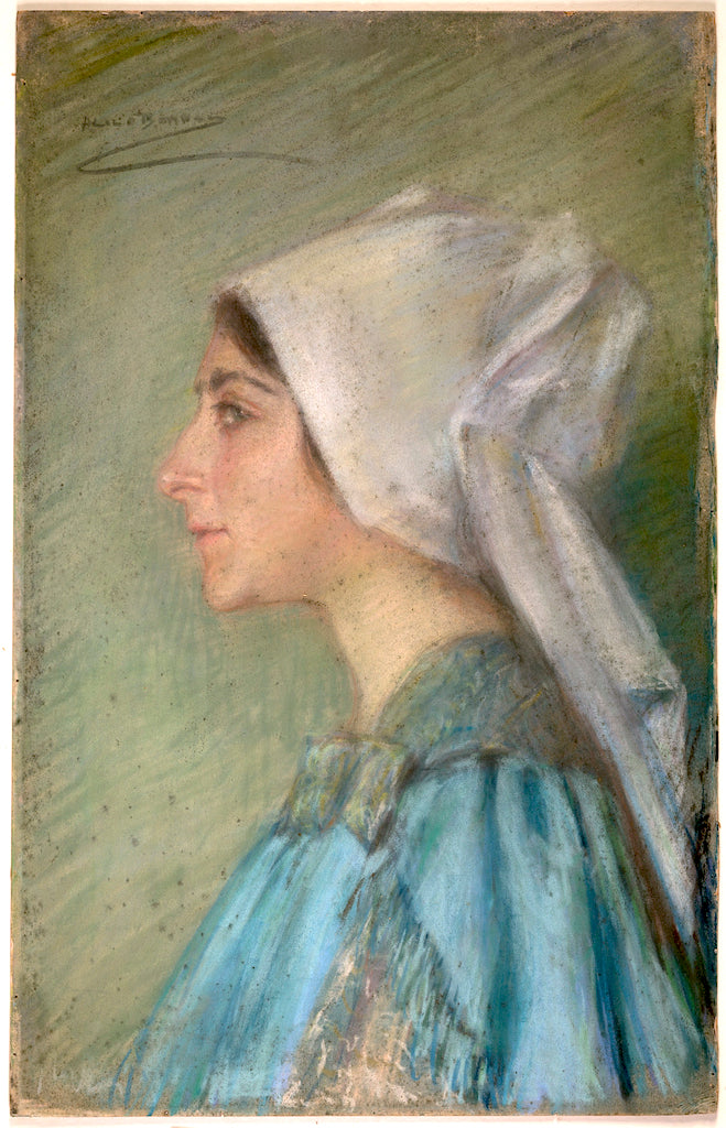 Brittany Bonnet by Alice Pike Barney,A3(16x12")Poster