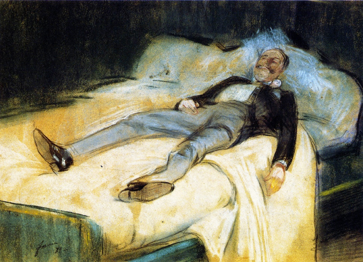 After the Ball, the Reveler by Jean-Louis Forain,A3(16x12")Poster